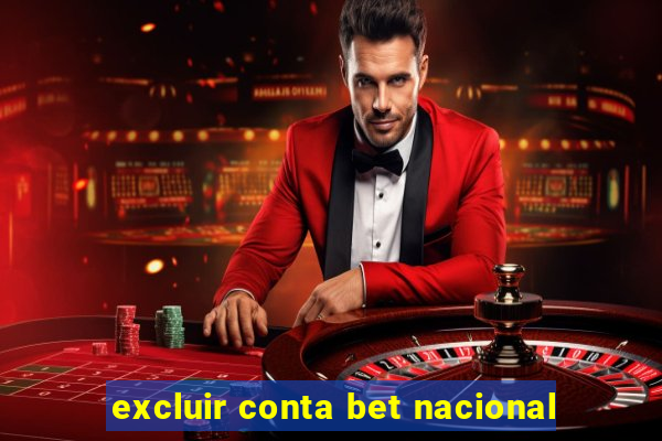 excluir conta bet nacional